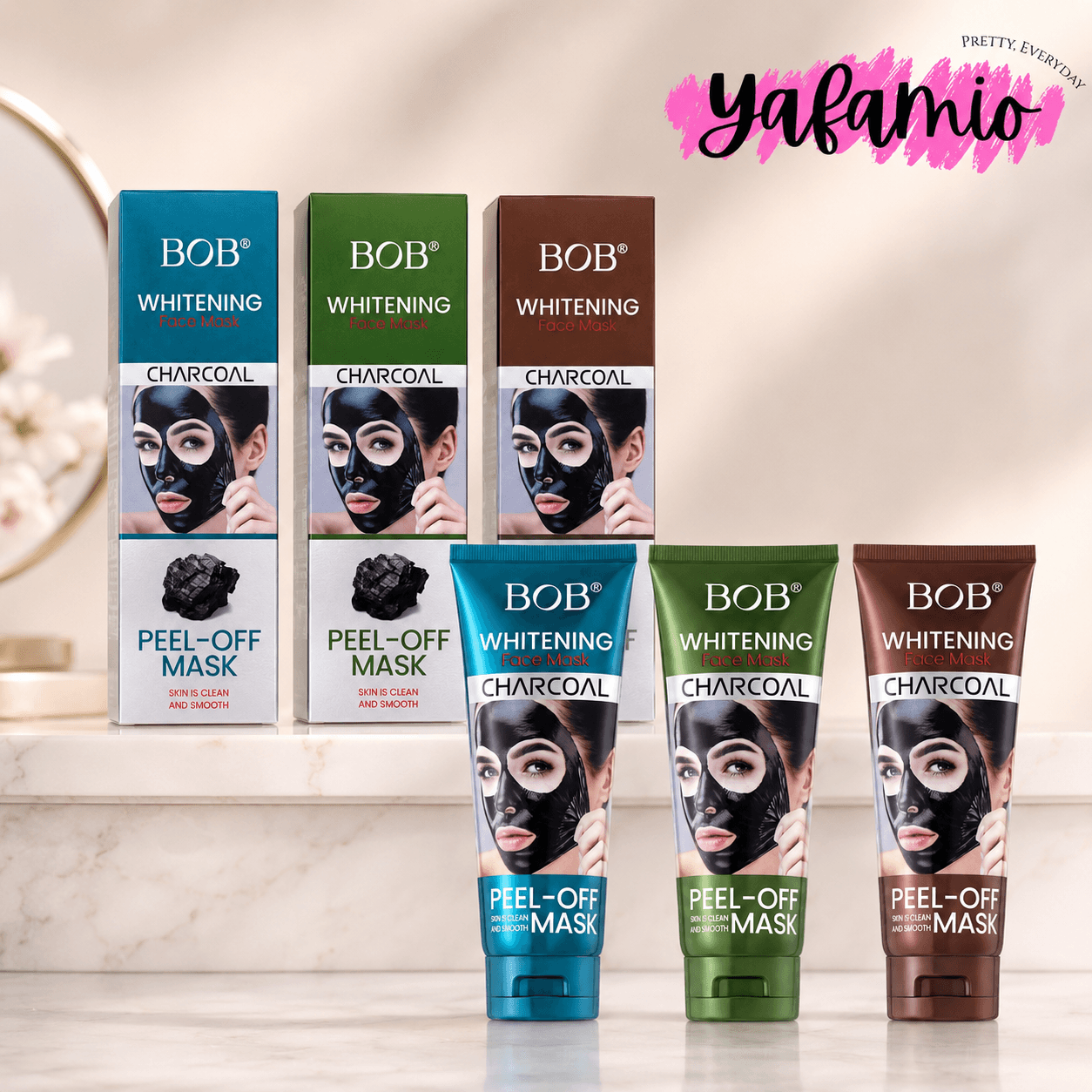BOB Charcoal Peel-Off Mask
